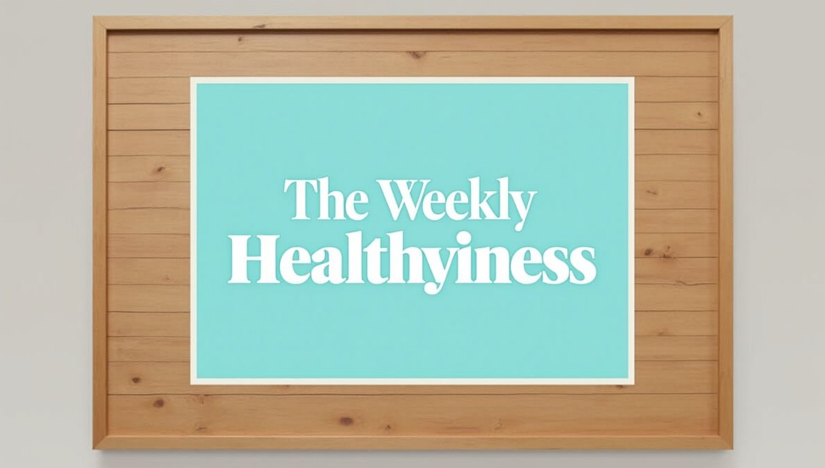 advice theweeklyhealthiness